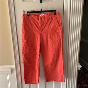 LOFT Vibrant Orange Pants